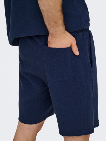 Regular Pantalon 'ONSKOSTA' Only & Sons en bleu