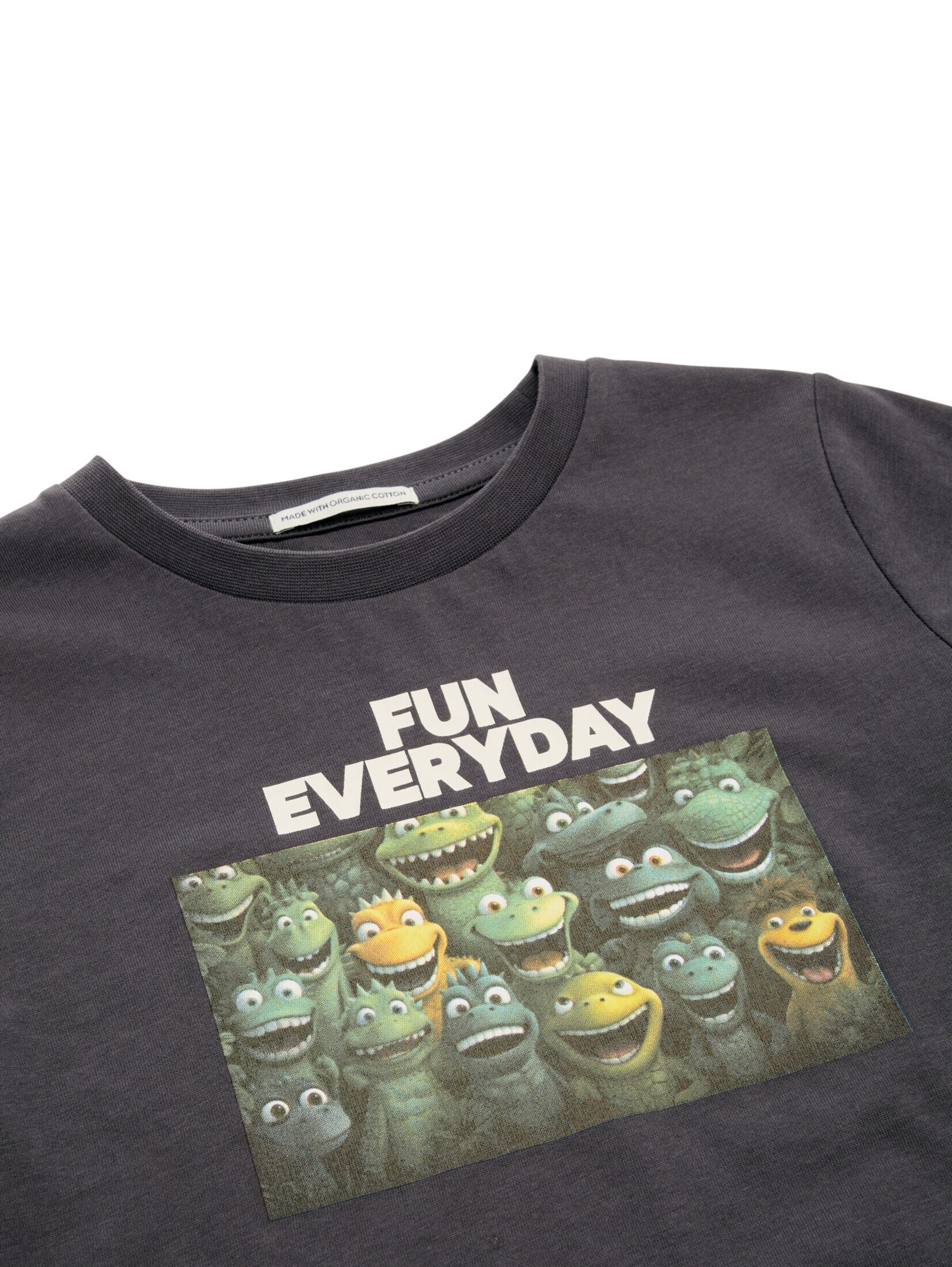 TOM TAILOR T-Shirt in Grau