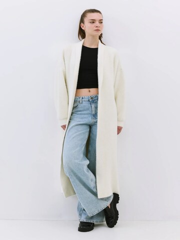 No Matter What Gebreid vest in Beige