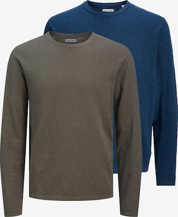 JACK & JONES Sweater 'Summer' in Brown: front