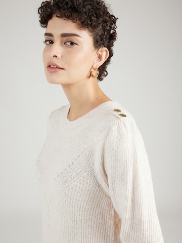 ONLY Knitted dress 'CYRUS' in Beige