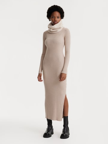 EDITED Kleid 'CETTINA' in Beige: predná strana