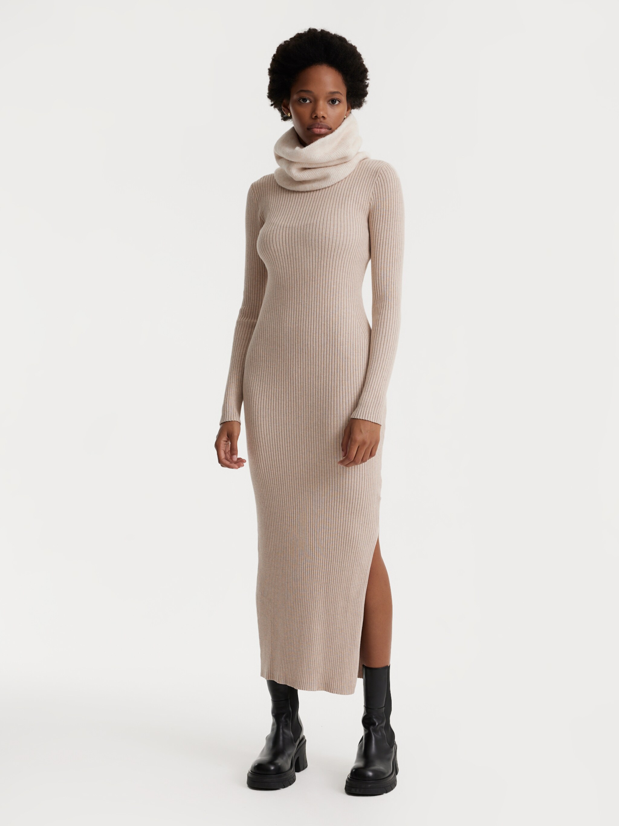 EDITED Productos Vestido 'CETTINA' beige moteado