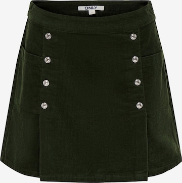 Jupe 'ONLNessa' ONLY en vert : devant