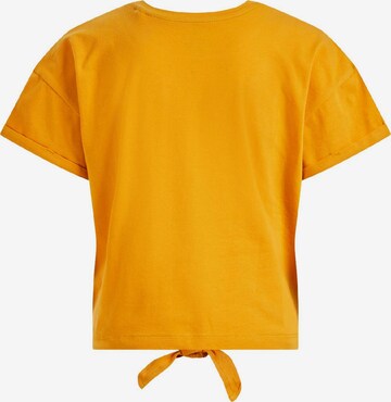 WE Fashion Tričko – žlutá