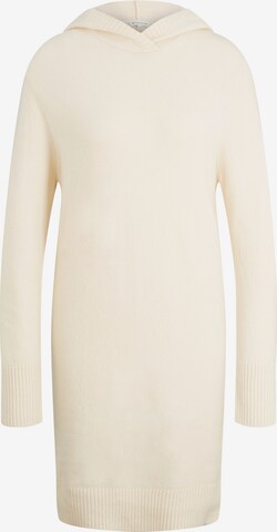 TOM TAILOR Knitted dress in Beige: front