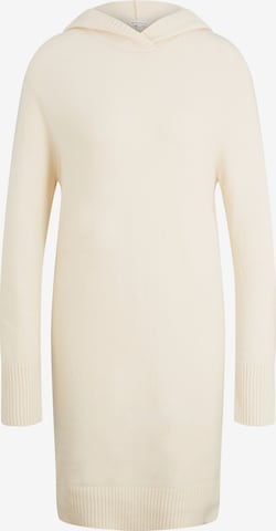 TOM TAILOR Knitted dress in Beige: front