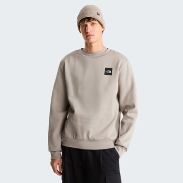 THE NORTH FACE Sweatshirt in Beige: front