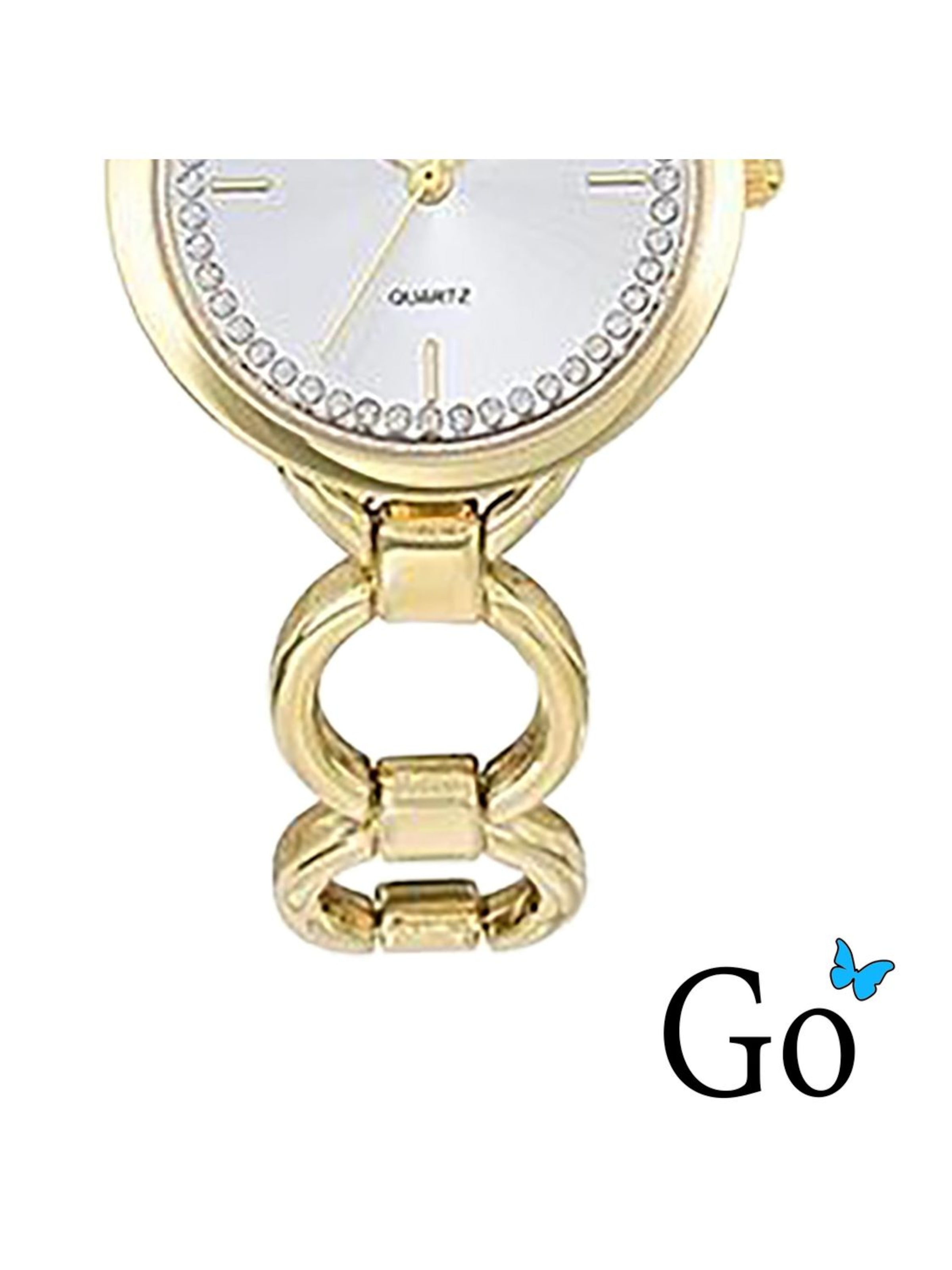 GO GirlOnly Analog watch in Gold