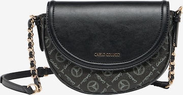 Carlo Colucci Shoulder Bag in Black: front