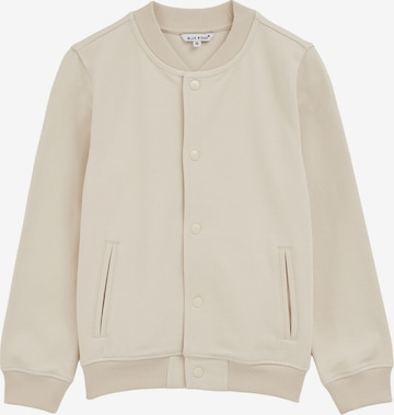 smėlio WE Fashion Megztinis be užsegimo: priekis