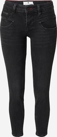 FREEMAN T. PORTER Slimfit Jeans 'Alexa' in Zwart: voorkant