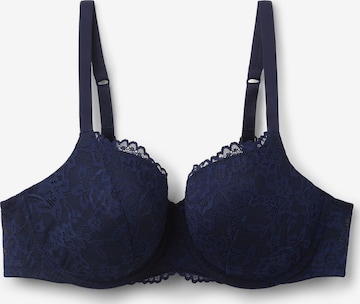 Tezenis Classic Bra 'Prague' in Blue: front