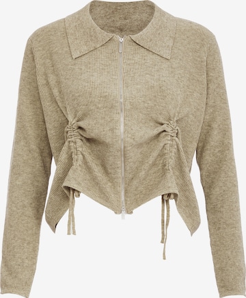 Cardigan paino en beige : devant