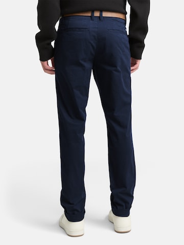 TOM TAILOR DENIM Слим Брюки-чинос в Синий