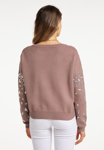 faina Pullover in Grau