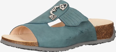 THINK! Mules in Turquoise / Brown / Gold, Item view