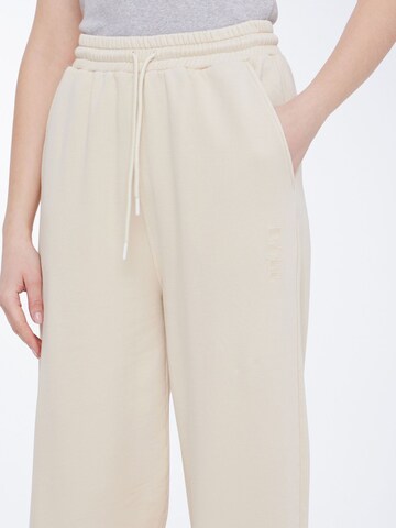 Ball - Pierna ancha Pantalón 'Simona' en beige
