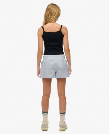 Regular Pantalon Superdry en blanc
