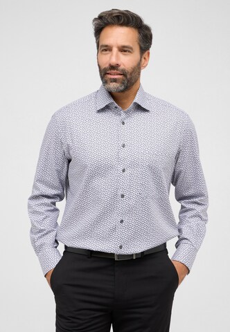 ETERNA Comfort Fit Hemd in Grau: Vorderseite