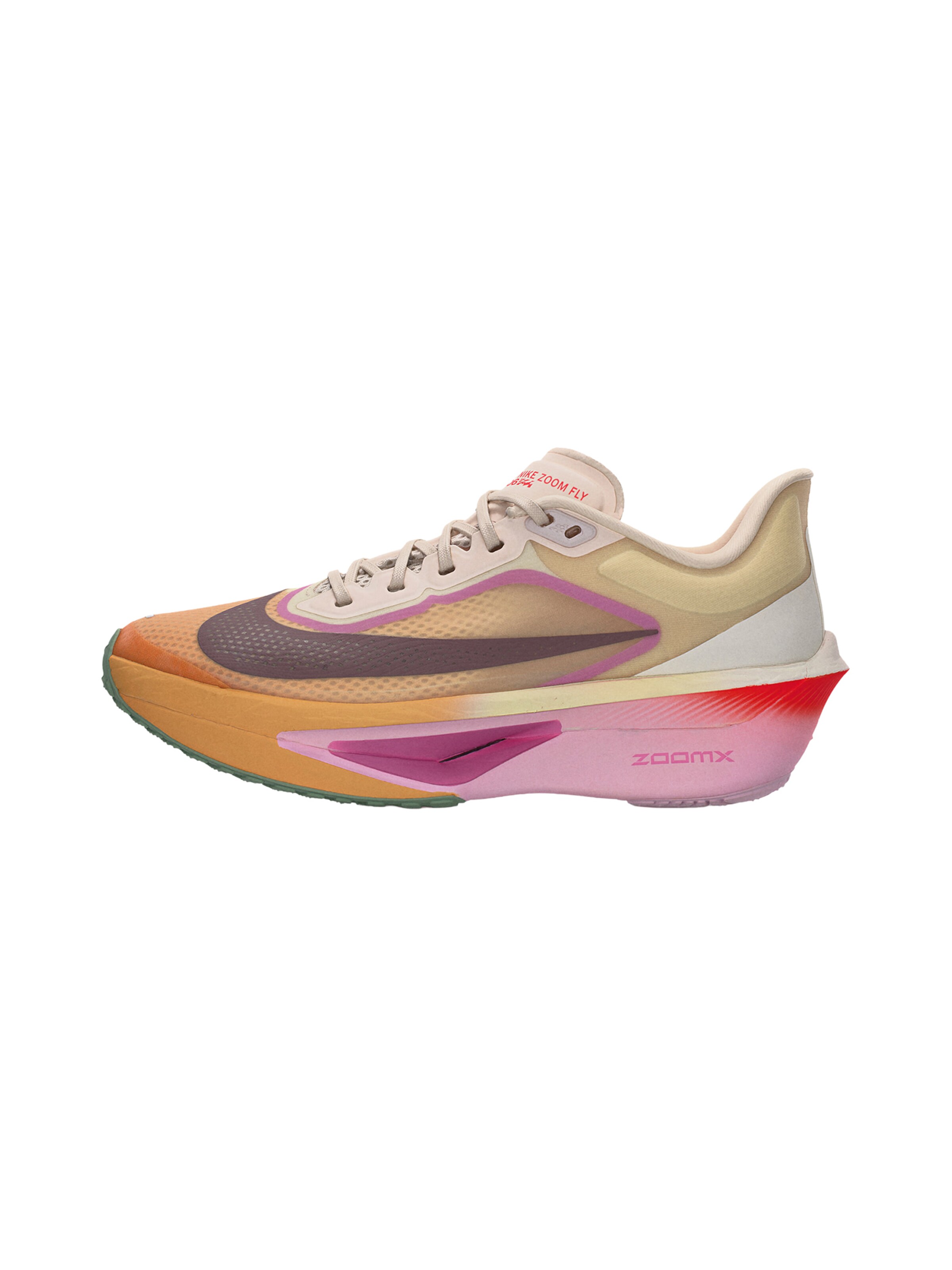 NIKE Παπούτσι για τρέξιμο 'Zoom Fly 6' σε μπεζ: μπροστά