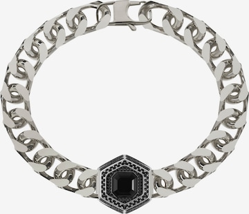 GUESS - Pulsera 'EXAGON' en plata: frente