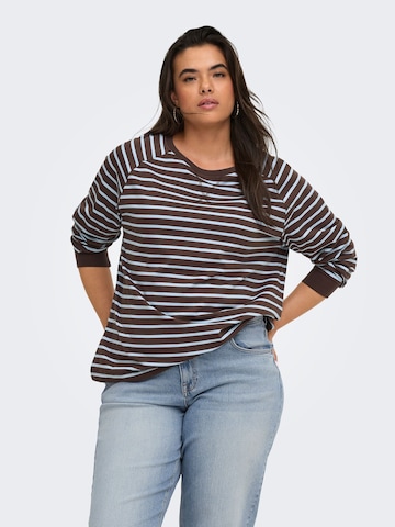 ONLY Carmakoma - Camiseta 'CARKeep' en marrón: frente