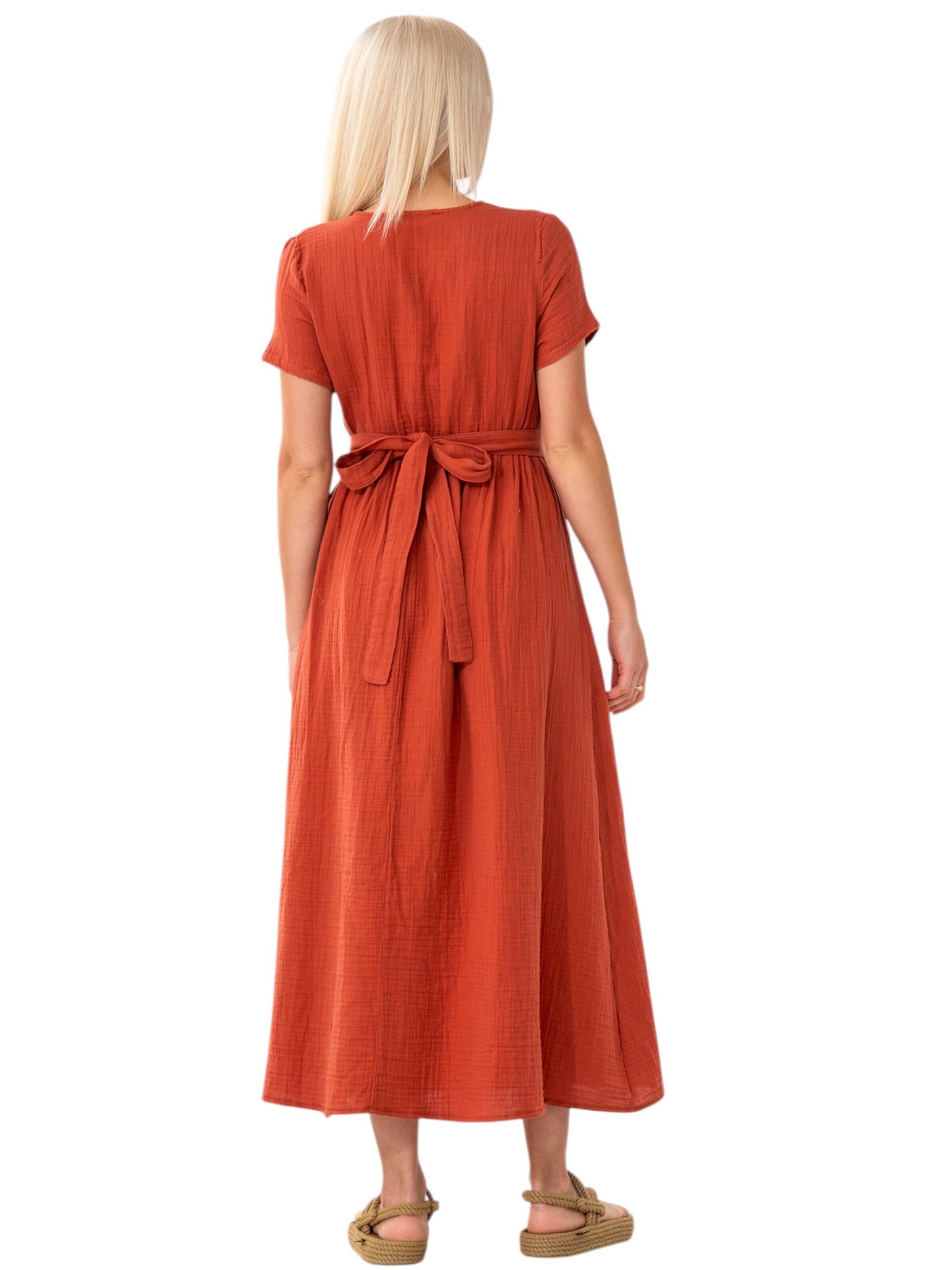 Robe d’été 'MIRA' WENOR en rouge