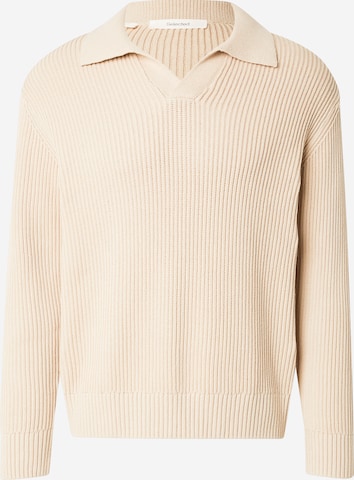 Pull-over SELECTED en beige : devant