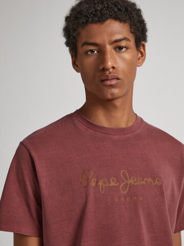 Pepe Jeans T-Shirt 'Jayden' in Rot