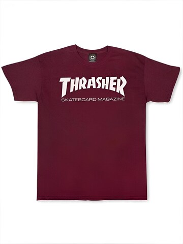 THRASHER Shirt 'SKATE MAG' in Rot: Vorderseite