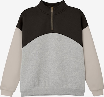 Sweat 'OBUR' NAME IT en noir : devant