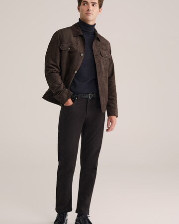 WE Fashion - regular Vaquero en negro