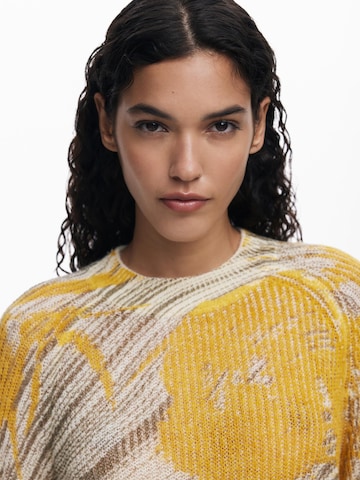 Pulover 'Arty' de la Desigual pe galben