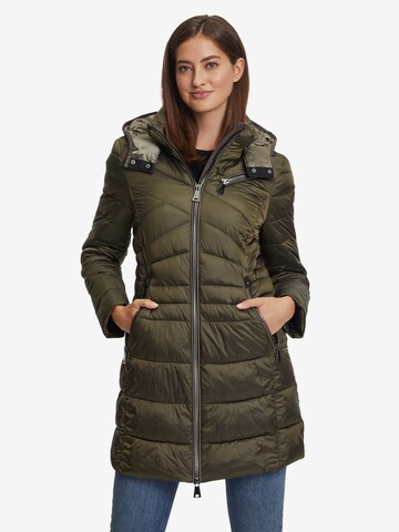 GIL BRET Winter Coat in Green: front