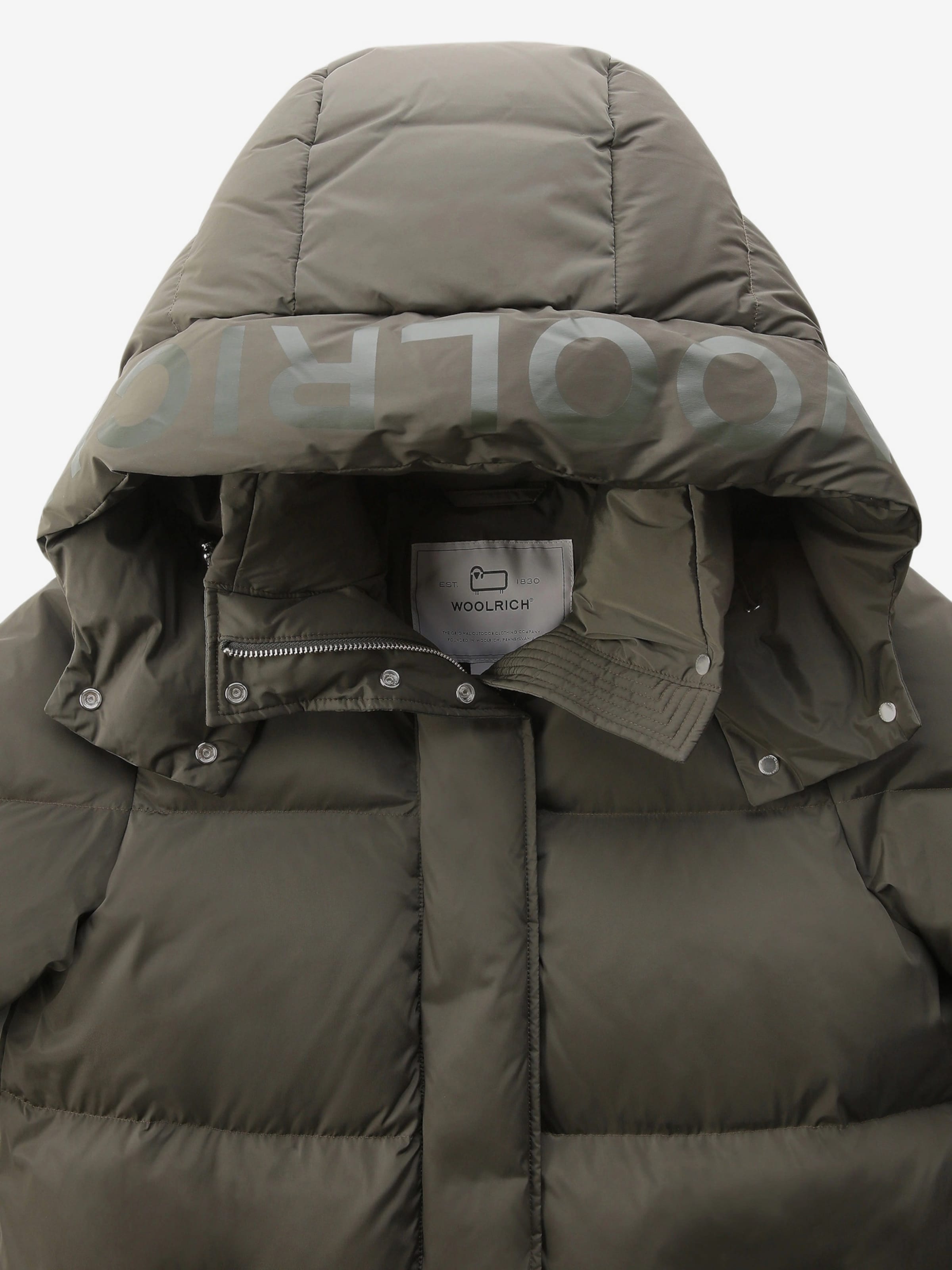 Jacket Woolrich Aurora Khaki Woolrich Winter Coat 'Aurora' In