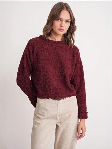 MixRay - Pullover 'Pullover' em vermelho