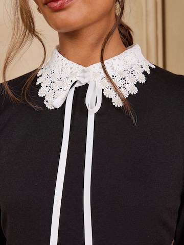Rochie tricotat de la love & roses pe negru