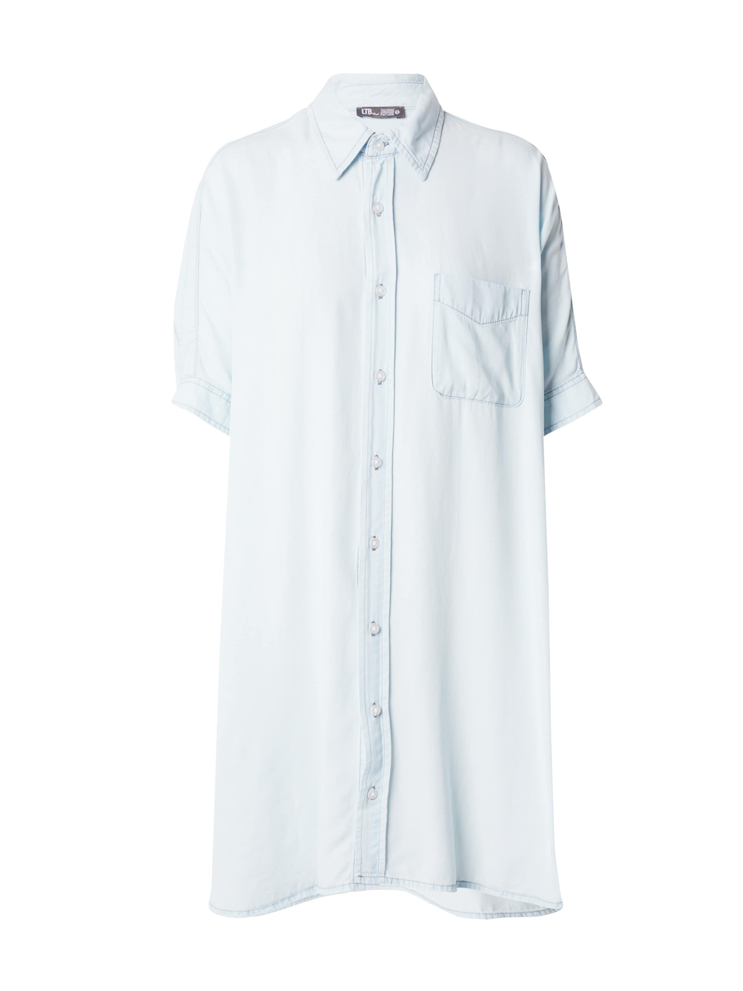 LTB - Vestido camisero 'ROVENNA' en azul: frente