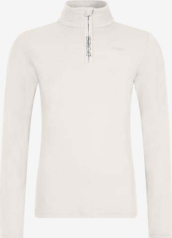 PROTEST Sportsweatshirt 'REFABRIZ' in Weiß: Vorderseite