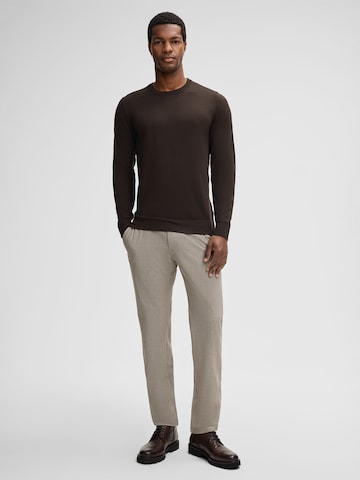 Coupe slim Pantalon chino 'Code' STRELLSON en beige