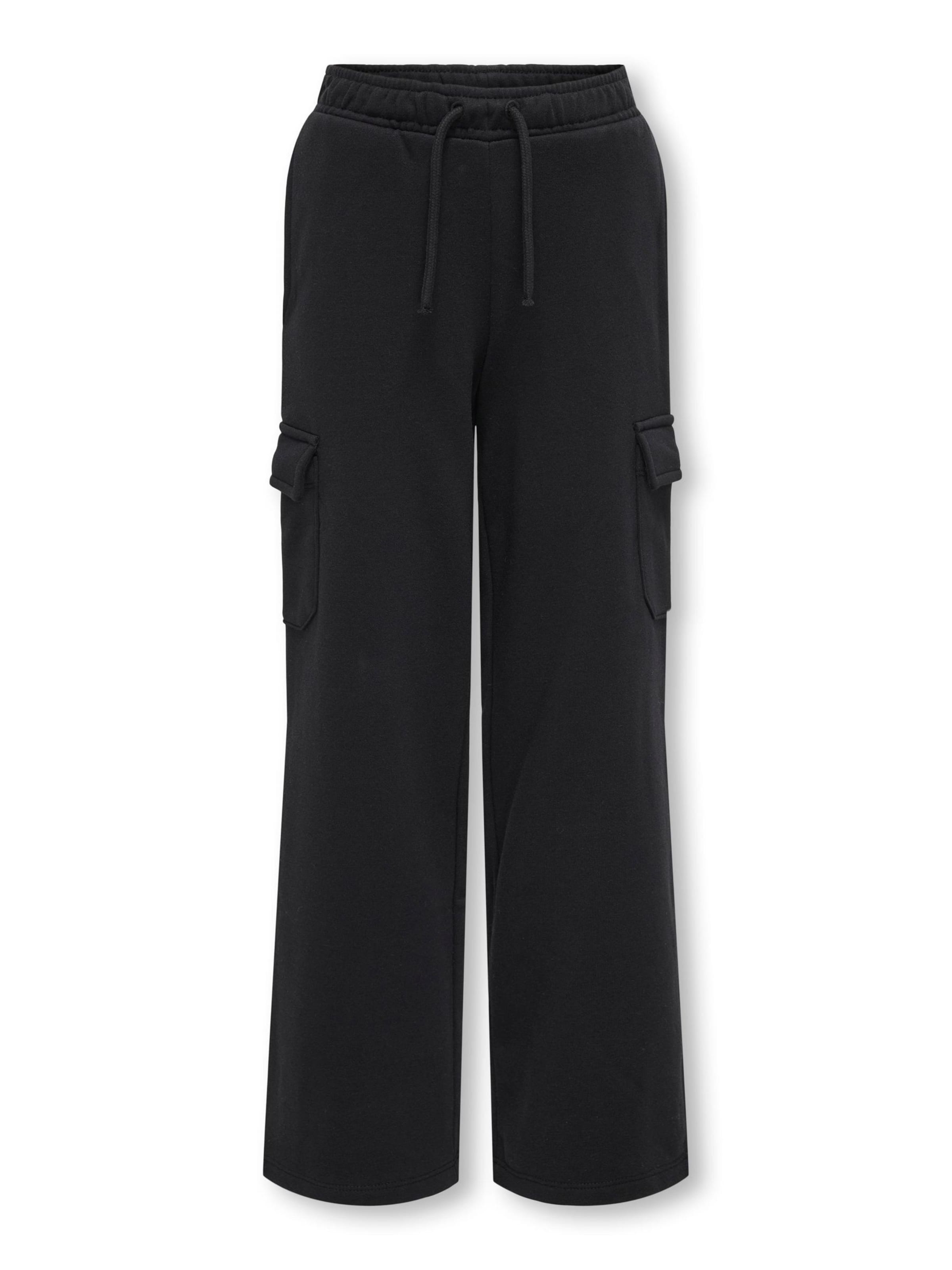 ONLY GIRLS - Loosefit Pantalón 'KOGAnna' en negro: frente