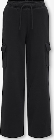 ONLY GIRLS - Loosefit Pantalón 'KOGAnna' en negro: frente