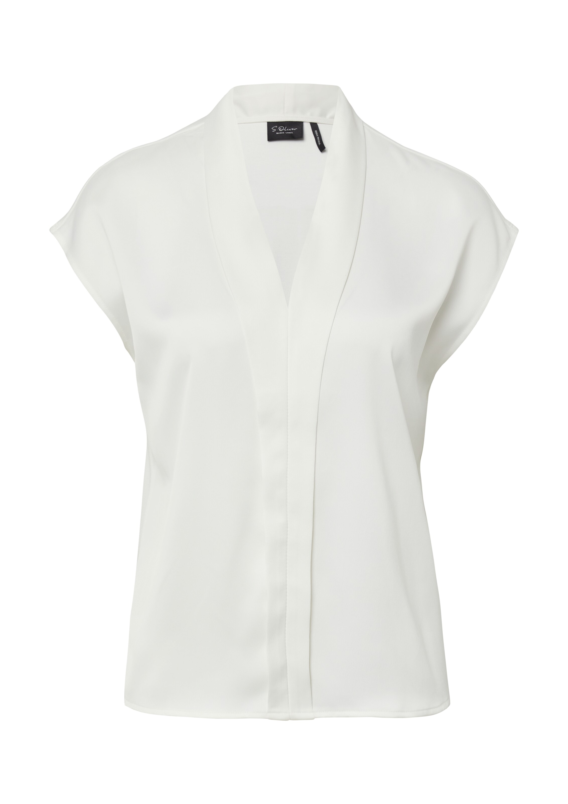 s.Oliver BLACK LABEL Blouse in Beige: front