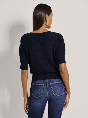 MADELEINE Pullover 'Cloqué' in Blau