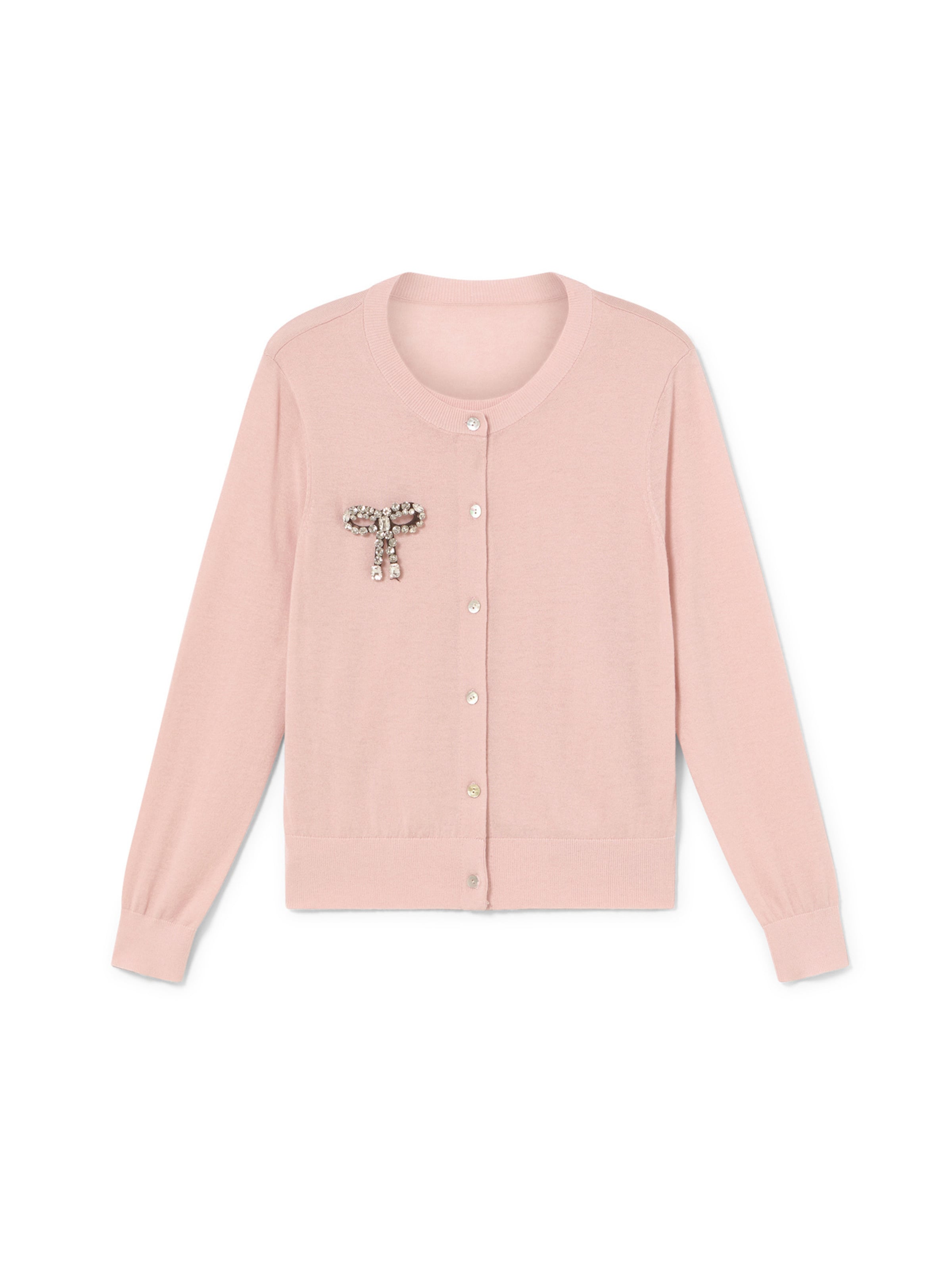 Lola Casademunt Pletena jopa | roza barva: sprednja stran