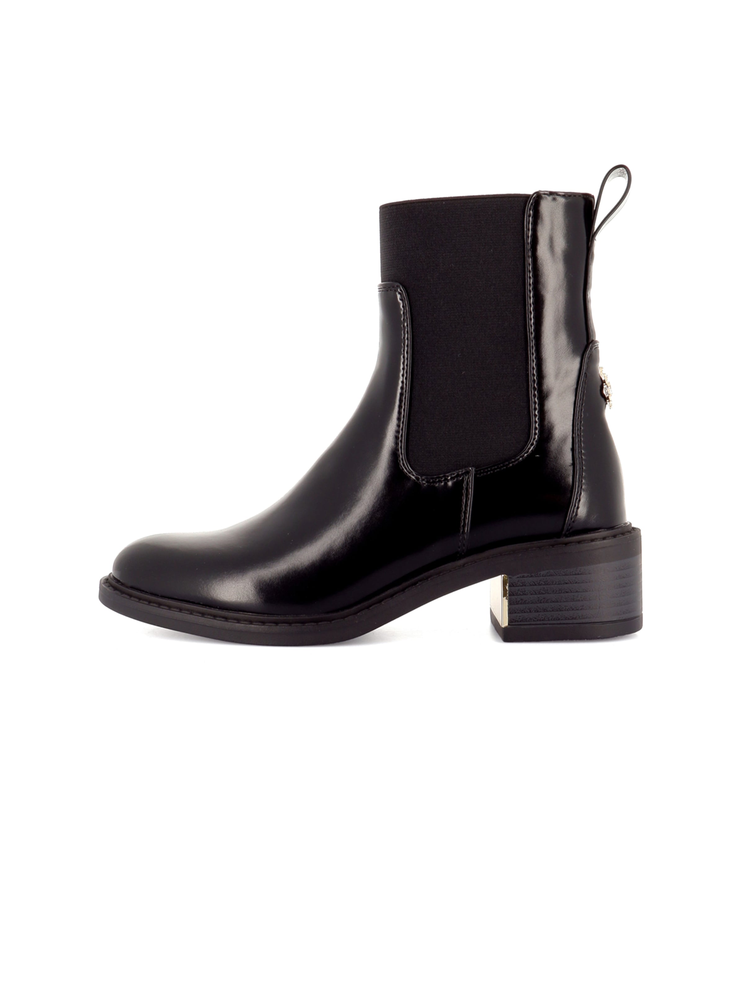 Chelsea Boots 'Kaley' US POLO ASSN. en noir : sur le côté