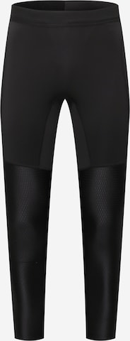 ADIDAS SPORTSWEAR - Skinny Pantalón deportivo 'Adizero Long ' en negro: frente