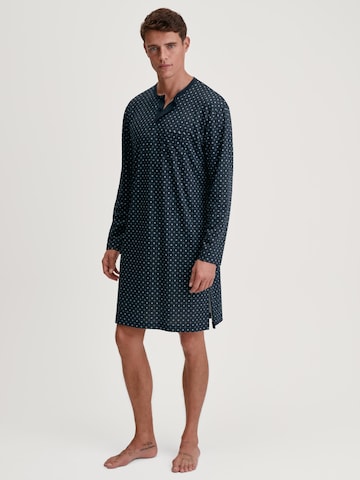 CALIDA Pyjama lang 'Relax Streamline' in Blauw