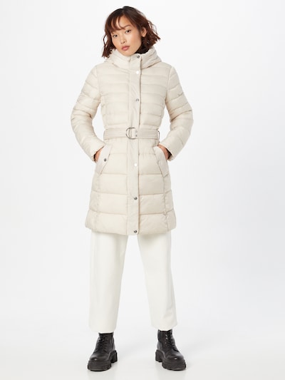 Lauren Ralph Lauren Between-Seasons Coat in Cream, View model